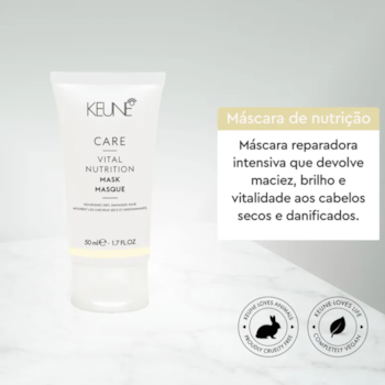 Segunda imagem do produto Keune - Care Vital Nutrion - Máscara de Nutrição 50ml