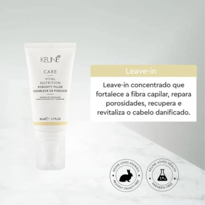 Segunda imagem do produto Keune - Care Vital Nutrition Porosity Filler - Leave In 50ml