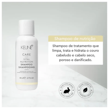 Segunda imagem do produto Keune - Care Vital Nutrition - Shampoo 80ml