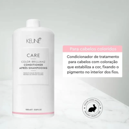 Segunda imagem do produto Keune - Color Brillianz - Condicionador 1000ml