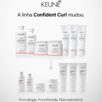 Segunda imagem do produto Keune - Confident Curl Shampoo 300ml