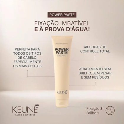 Segunda imagem do produto Keune - Power Paste - Pasta Modeladora 150ml