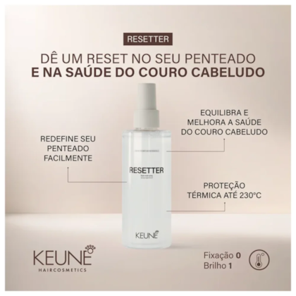 Segunda imagem do produto Keune Resetter - Protetor Térmico 200ml
