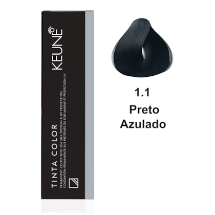 Keune Tinta Color Cor 1.1 - Preto Azulado 60ml