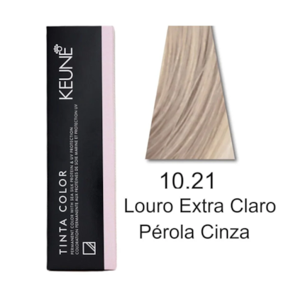 Segunda imagem do produto Keune - Tinta Color - Louros - 60ml - 10.21 - Louro Extra Claro Pérola Cinza