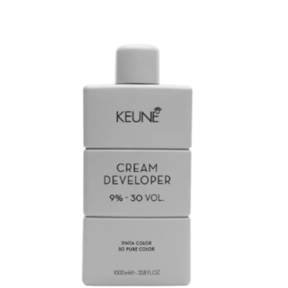 Segunda imagem do produto Keune - Tinta Cream Developer - Oxidante 9% 30vol 1000ml