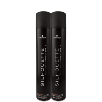 Kit 02 Schwarzkopf Silhouette Super Hold -  500ml