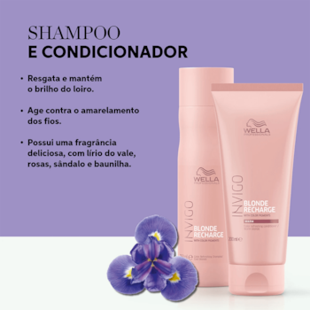 Segunda imagem do produto Kit Invigo Blonde Recharge Duo (2 Produtos)