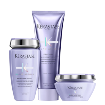 Kit Kérastase Blond Absolu Bain Ultra-Violet (3 Produtos)
