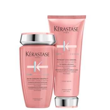 Kit Kérastase Chroma Absolu Bain Respect Fondant Cica