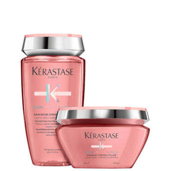 Kit Kérastase Chroma Absolu Riche Respect Filler (2 Produtos)