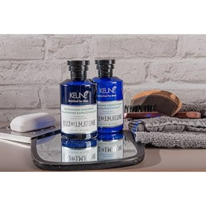 Segunda imagem do produto Kit Keune 1922 by J. M. Keune Purifying Refreshing Duo (2 Produtos)