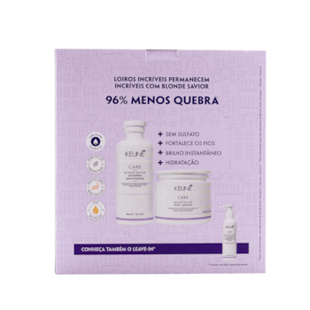 Segunda imagem do produto Kit Keune Care Blonde Savior Duo (2 Produtos)