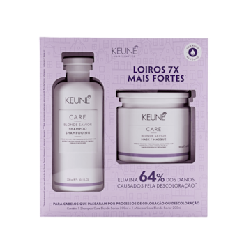 Kit Keune Care Blonde Savior Duo (2 Produtos)