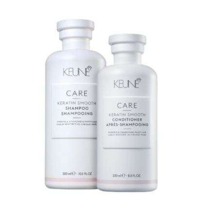 Segunda imagem do produto Kit Keune Care Keratin Smooth Duo - Sh + Cond (2 Produtos)