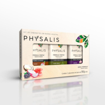 Segunda imagem do produto Kit Korres Gift Set Creta Island- Sabonete em Barra (3 unidades) 90g