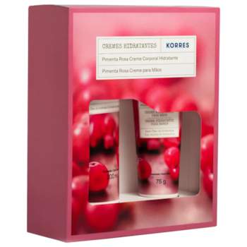 Kit Korres Pimenta Rosa Hidratantes (2 produtos)