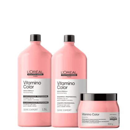 Kit L'Oréal Expert Vitamino Color Salon Trio (3 Produtos)
