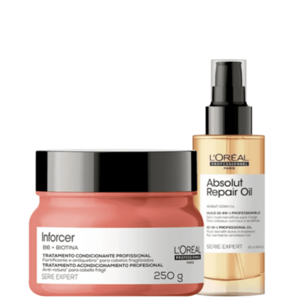 Kit L'Oréal Inforcer Absolut Repair Treat Duo (2 Produtos)