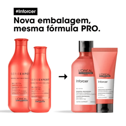 Segunda imagem do produto Kit L'Oréal Inforcer Serie Expert Duo (2 Produtos)