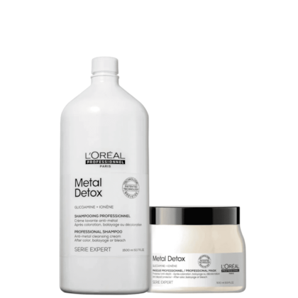 Kit L'Oréal Metal Detox Salon Duo (2 Produtos)