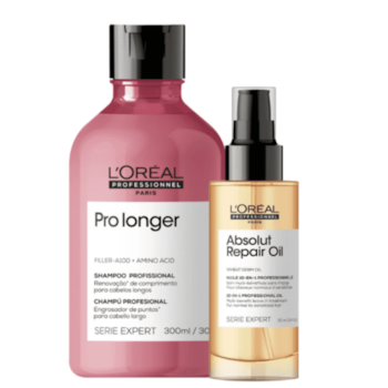 Kit L'Oréal Pro Longer + Absolut Repair Duo (2 Produtos)