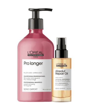 Kit L'Oréal  Pro Longer + Absolut Repair Profissional (2 Produtos)