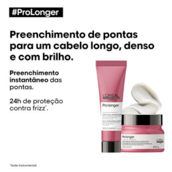 Segunda imagem do produto Kit L'Oréal Pro Longer Máscara 250ml + Leave-in 10-in-1 150ml