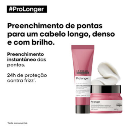 Segunda imagem do produto Kit L'Oréal Pro Longer Máscara 250ml + Leave-in 10-in-1 150ml