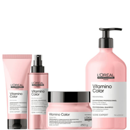 Kit L'Oréal Professionnel Serie Expert Vitamino Color Plus (4 Produtos)