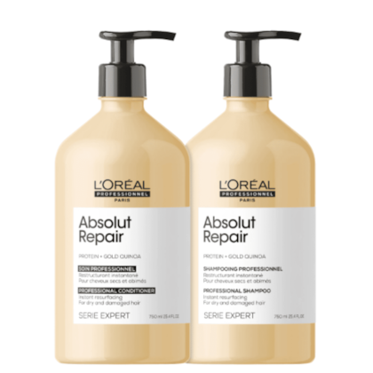 Kit L'Oréal Serie Expert Absolut Repair Gold Quinoa + Protein (2 Produtos)