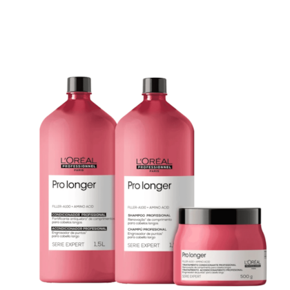 Kit L'Oréal Serie Expert Pro Longer Triplo (3 Produtos)