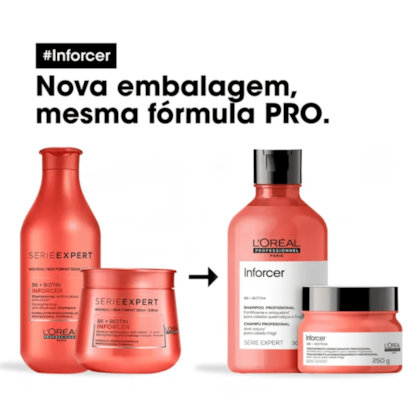 Segunda imagem do produto Kit L’Oréal Inforcer Serie Expert Treat (2 Produtos)