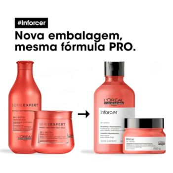 Segunda imagem do produto Kit L’Oréal Inforcer Serie Expert Treat (2 Produtos)