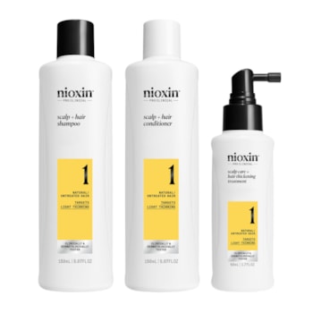 Kit Nioxin Pro Clinical System 1 Small l (3 Produtos)