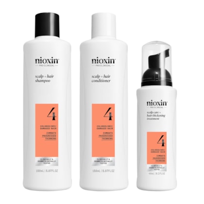 Kit Nioxin Pro Clinical System 4 Small (3 Produtos)