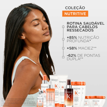 Segunda imagem do produto Kit Nutritive Duo 8H Magic Night Sérum Not. + Nectar Thermique Leave-in 150ml (2 Prod.)