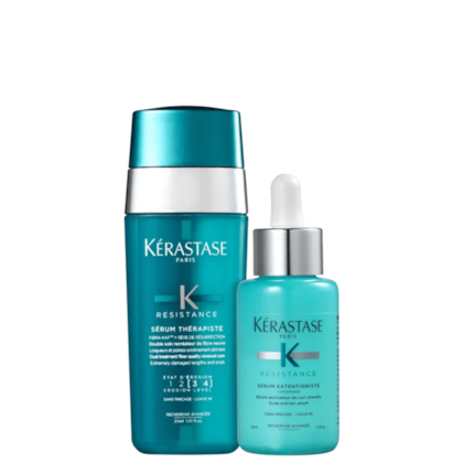 Kit Résistance Duo Sérum Couro Cabeludo 50ml + Sérum Reconstrutor 30ml (2 Produtos)