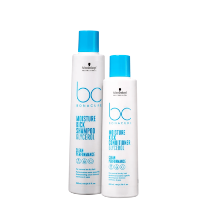 Kit Schwarzkopf BC Clean Performance Moisture Kick Duo (2 Produtos)