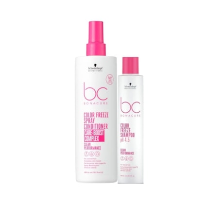 Kit Schwarzkopf - BC Color Freeze Ph 4,5 Sh 250ml + Spray Cond 400ml