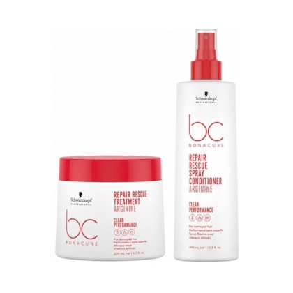 Kit Schwarzkopf - BC Repair Rescue Mask 200ml + Spray Cond 400ml