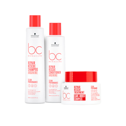 Kit Schwarzkopf - BC Repair Rescue Sh 250ml + Cond 200ml + Mask 200ml