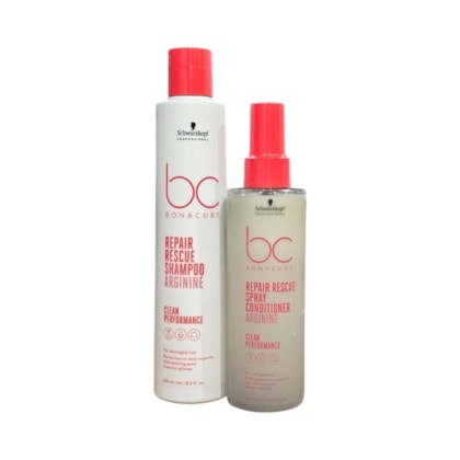 Kit Schwarzkopf - BC Repair Rescue Sh 250ml + Spray Cond 200ml
