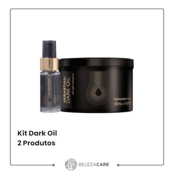 Segunda imagem do produto Kit Sebastian Professional Dark Oil Care Duo (2 Produtos)