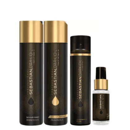 Kit Sebastian Professional Dark Oil Nutrição e Fragrância (4 Produtos)