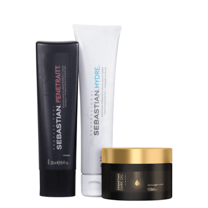 Kit Sebastian Professional Penetraitt, Hydre & Dark Oil (3 Produtos)