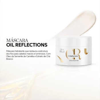Segunda imagem do produto Kit Wella Oil Reflections - Máscara + Oil Light 100ml