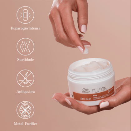 Segunda imagem do produto Kit Wella Professionals Fusion Trio (3 Produtos)