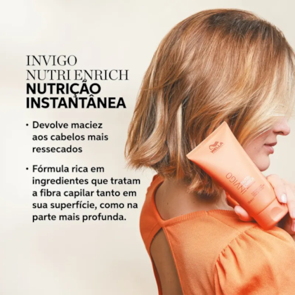 Segunda imagem do produto Kit Wella Professionals Invigo Nutri-Enrich & Oil Reflections (4 Produtos)