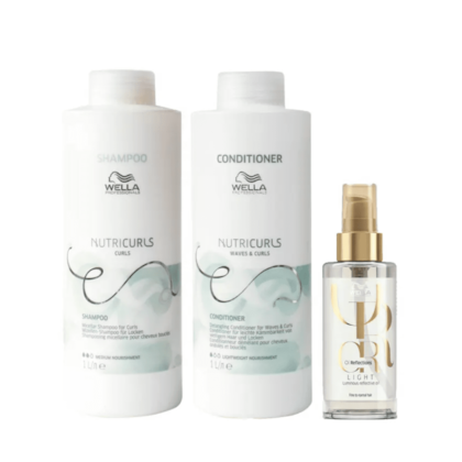 Kit Wella Professionals Nutricurls Light Reflections (3 Produtos)